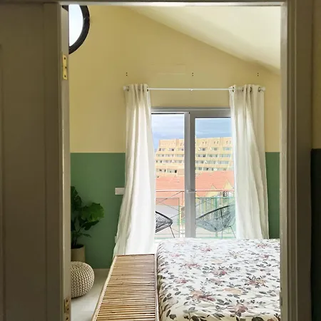 Patio Canario * Escape / 2 Rooms, 2 Terraces & Pool Lägenhet *